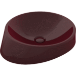 Bocchi Venezia Çanak Lavabo 56 cm Parlak Burgonya Bordosu