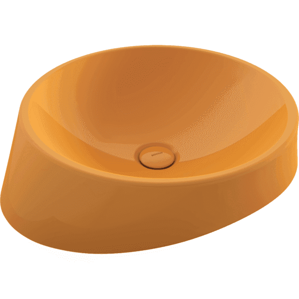Bocchi Venezia Çanak Lavabo 56 cm Parlak Mandalina Sarısı