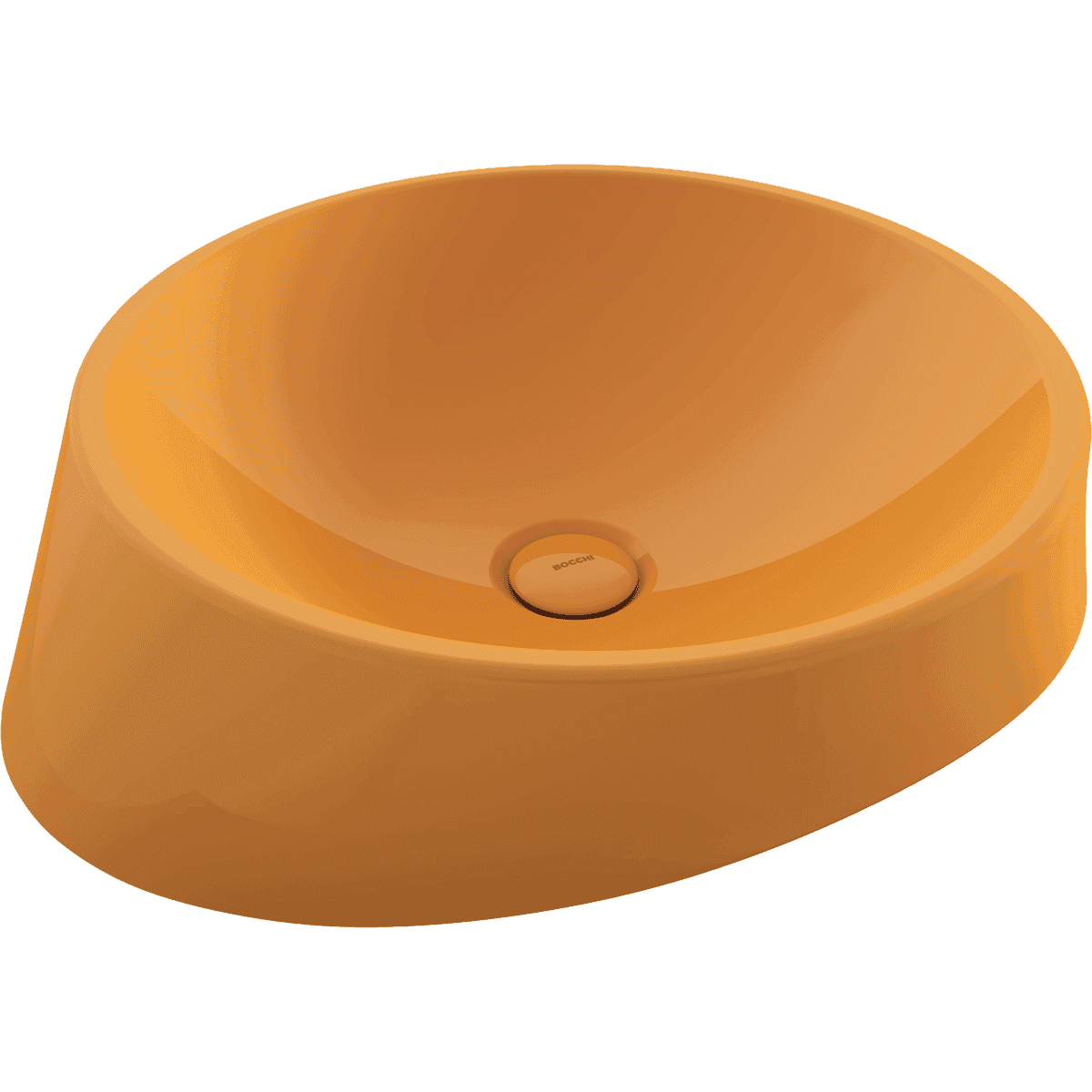 Bocchi Venezia Çanak Lavabo 56 cm Parlak Mandalina Sarısı Bocchi Venezia Çanak Lavabo 56 cm Parlak Mandalina Sarısı