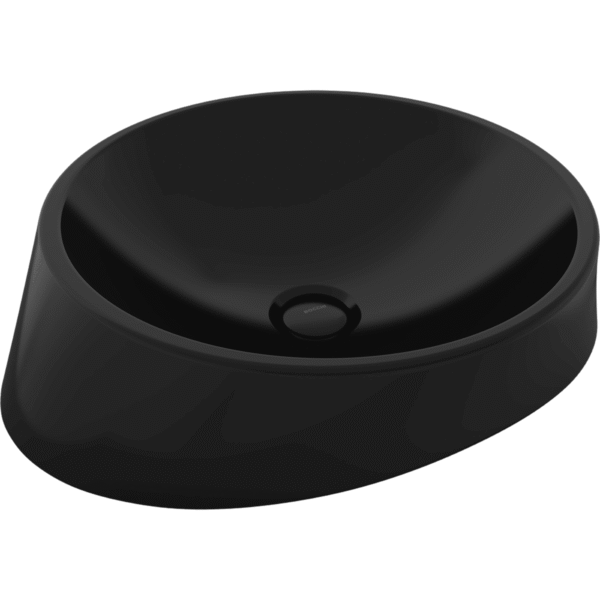 Bocchi Venezia Çanak Lavabo 56 cm Parlak Siyah