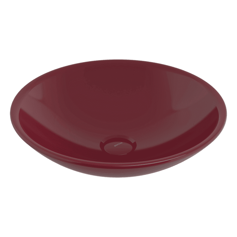 Bocchi Venezia Çanak Lavabo Parlak Burgonya Bordosu