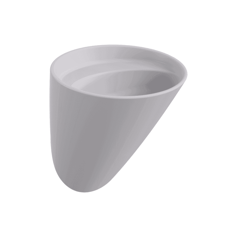 Bocchi Venezia Asma Monoblok Lavabo Deliksiz Mat Gri