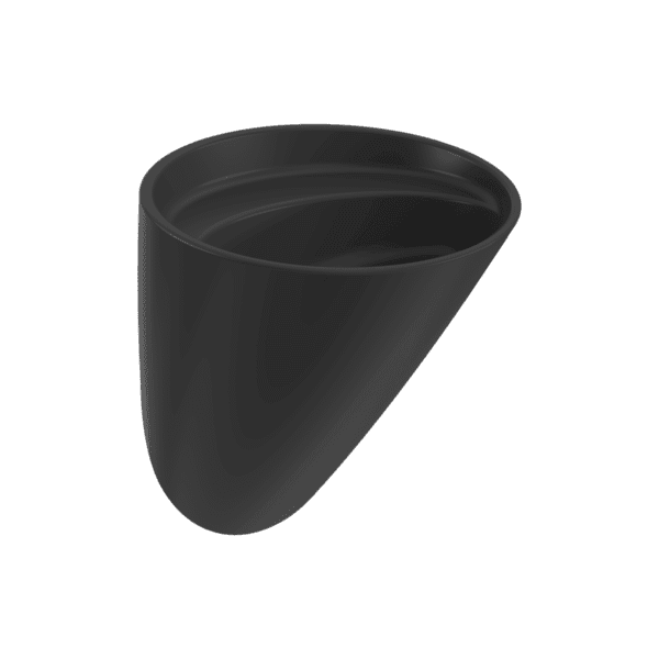 Bocchi Venezia Asma Monoblok Lavabo Deliksiz Mat Siyah