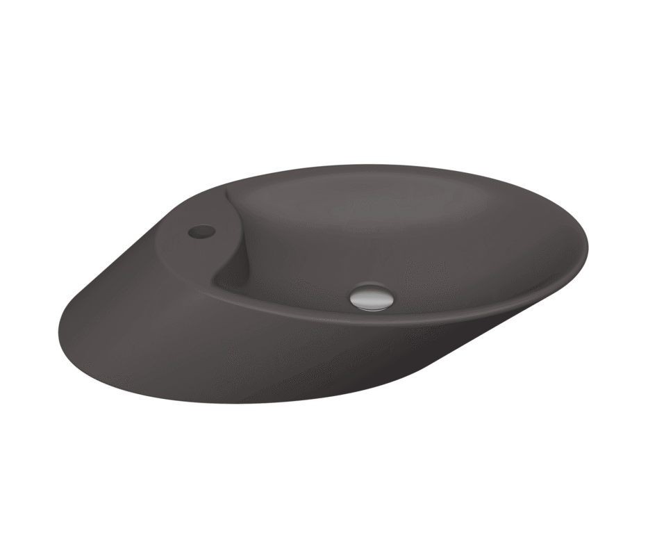 Bocchi Vessel Çanak Lavabo 72 cm Mat Antrasit