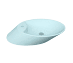 Bocchi Vessel Çanak Lavabo 72 cm Mat Buz Mavisi