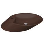 Bocchi Vessel Çanak Lavabo 72 cm Mat Kahve