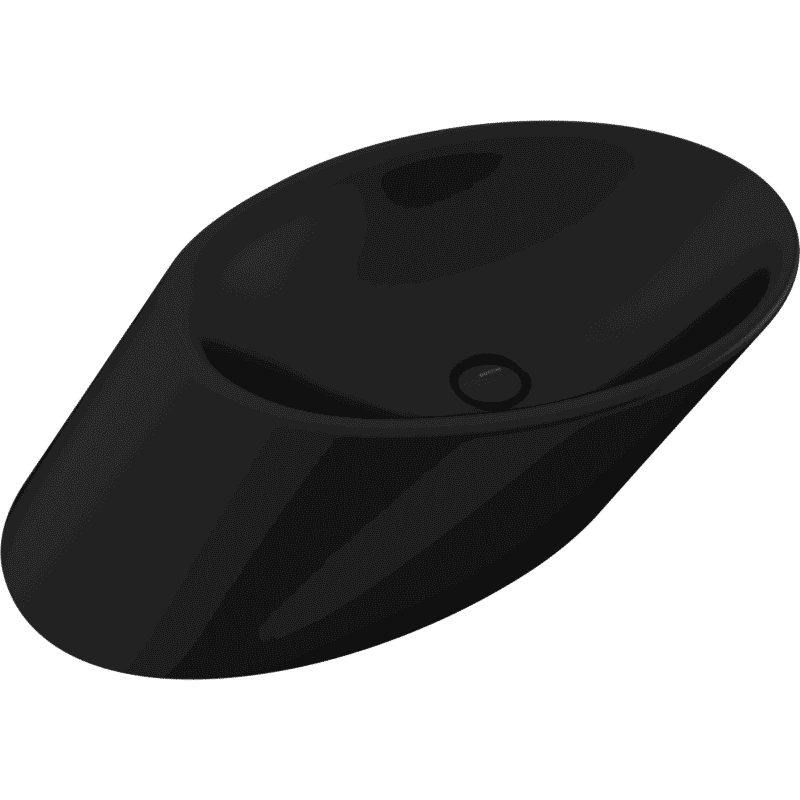 Bocchi Vessel Çanak Lavabo 72 cm Mat Siyah