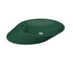 Bocchi Vessel Çanak Lavabo 72 cm Mat Yeşil