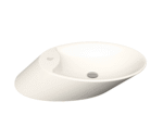 Bocchi Vessel Çanak Lavabo 72 cm Parlak Bisküvi