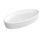 Bocchi Vessel Çanak Lavabo 85 cm Mat Beyaz