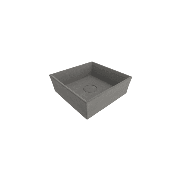Bocchi Vessel Kare Lavabo 38X38 cm Mat Beton