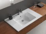 Cerastyle İbiza Etajerli Lavabo 121x51 cm (Tek Hazneli)