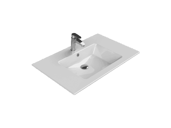 Cerastyle İbiza Etajerli Lavabo 81x51 cm