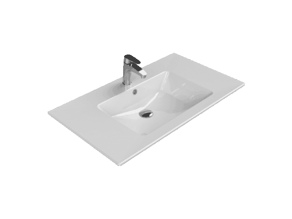Cerastyle İbiza Etajerli Lavabo 91x51 cm