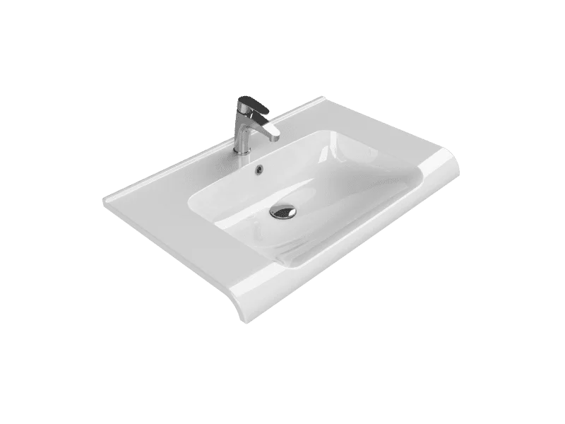 Cerastyle Anova Etajerli Lavabo 80x50 cm