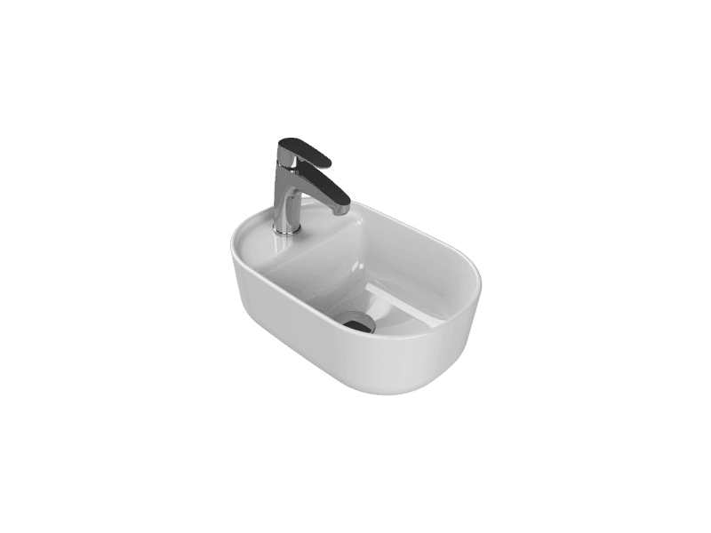 Cerastyle Aqua Lavabo 42x28 cm