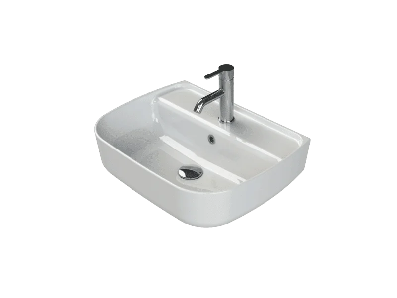 Cerastyle Aqua Lavabo 55x42 cm