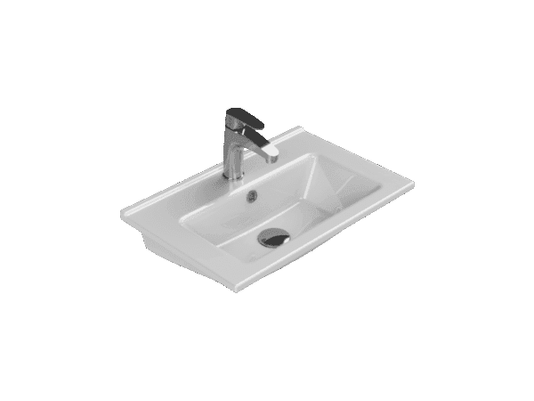 Cerastyle Arte Etajerli Lavabo 55x36,5 cm