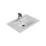 Cerastyle Arte Etajerli Lavabo 65x45 cm