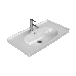 Cerastyle Arya Etajerli Lavabo 80x45 cm