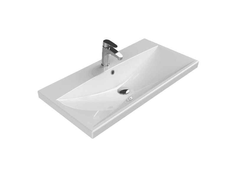 Cerastyle Elite Etajerli Lavabo 90x45 cm