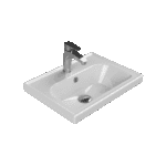 Cerastyle Frame Etajerli Lavabo 50x38 cm