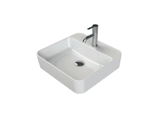 Cerastyle Hera Lavabo Batarya Banklı 48x48 cm