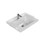 Cerastyle Kapadokya Etajerli Lavabo 80x48 cm