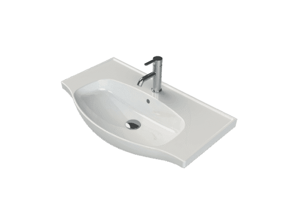 Cerastyle Lila Etajerli Lavabo 80x45 cm