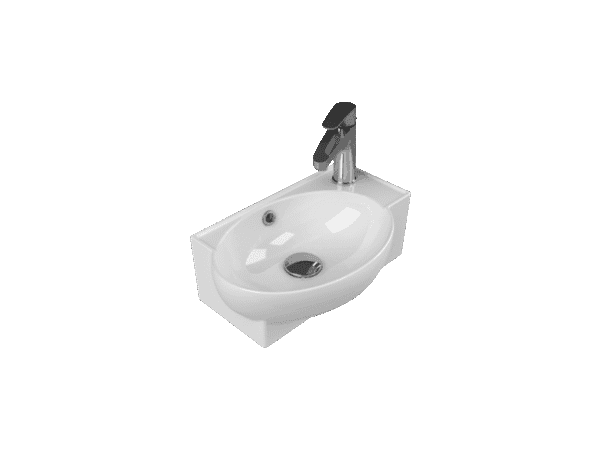 Cerastyle Mini Lavabo 28 x 45 cm