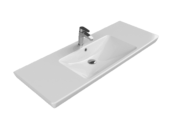Cerastyle Porto D Etajerli Lavabo 125x48 cm