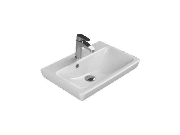 Cerastyle Porto Etajerli Lavabo 55x38 cm