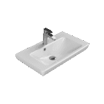 Cerastyle Porto Etajerli Lavabo 65x38 cm