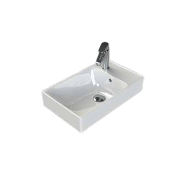 Cerastyle Sharp Etajerli Lavabo 50x30 cm