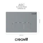 Creavit Arc Mat Gri Boyalı Kumanda Paneli GP8002.00