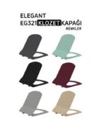 Creavit Elegant Duroplast Yavaş Kapanan Klozet Kapağı Mat Cappuccino KC1103.01.0800E