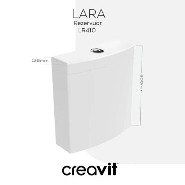 Creavit Lara Rezervuar Beyaz LR410-00CB00E-0000