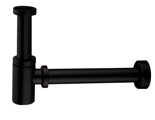 Creavit Lavabo Sifon 33 cm G1 1/4 Mat Siyah