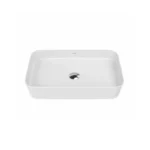 Creavit Loop Dikdörtgen Çanak Lavabo 40x60cm Beyaz LP060-00CB00E-0000