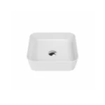 Creavit Loop Kare Çanak Lavabo 40 cm Beyaz LP040-00CB00E-0000