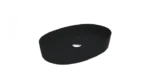 Creavit Loop Oval Çanak Lavabo 40x60 cm Kömür Karası LP160-00KK00E-0000