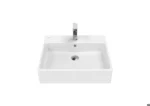 Creavit Next Tezgah Üstü Kare Lavabo 60 cm Nx260-00CB00E-0000