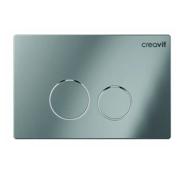 Creavit Terra Parlak Krom Kaplama Kumanda Paneli GP9004.00