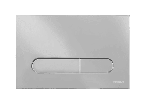 Duravit Beta 100 Kumanda Kapağı, Parlak Krom