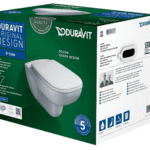 Duravit D-Code Kanalsız Rimless Asma Klozet (Özel Kutuda, Yavaş Kapanır Kapak Dahil)