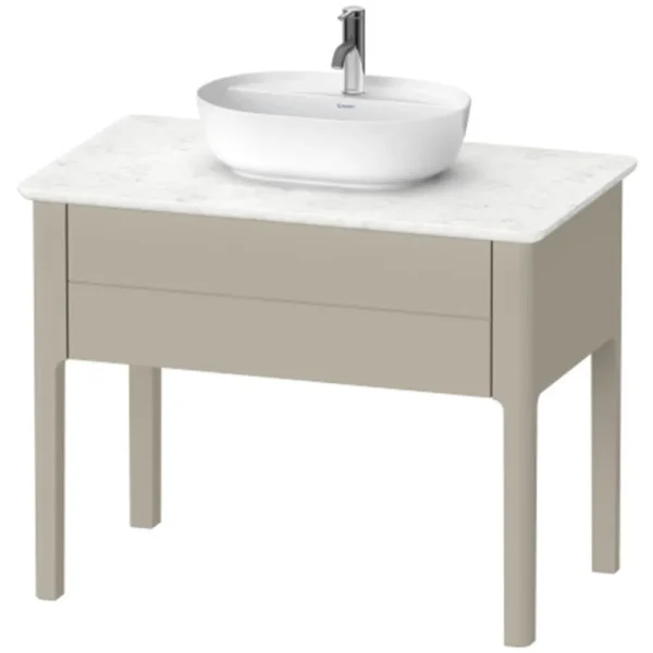 Duravit Luv Lavabo Dolabı 100 cm Taupe Saten Mat
