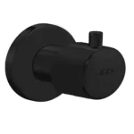 ECA Ankastre Ara Kesme Valfi 180 Dönüşlü Srmk.SalmastralıMat Siyah