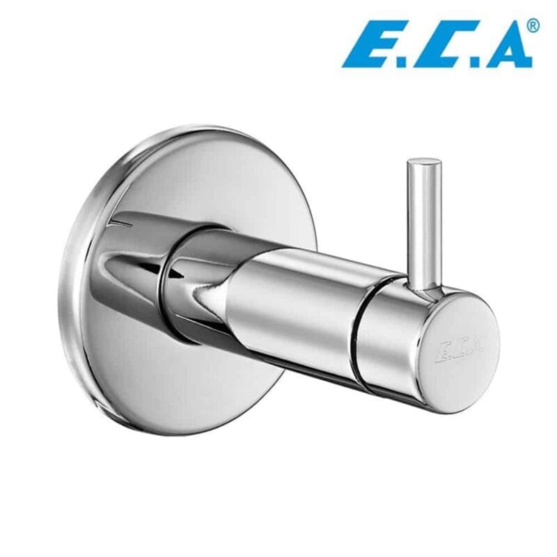 ECA Ankastre Ara Kesme Valfi Krom