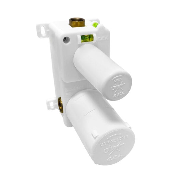 ECA Ankastre Banyo Bataryası Sıva Altı Grubu 2 Yollu Mat Siyah - 102166207C1