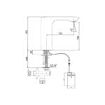 ECA Compact Fotoselli Lavabo Bataryası, Pilli